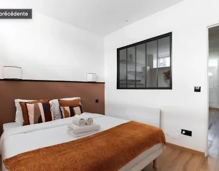 Apartman Batignolles Truffaut Charming 4p-1br